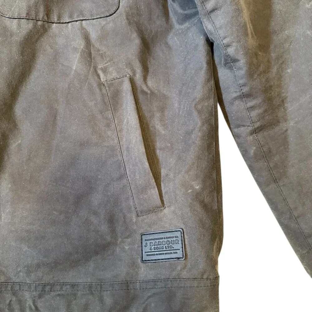 Barbour West Wax Jacket XXL - Picture 4 of 10
